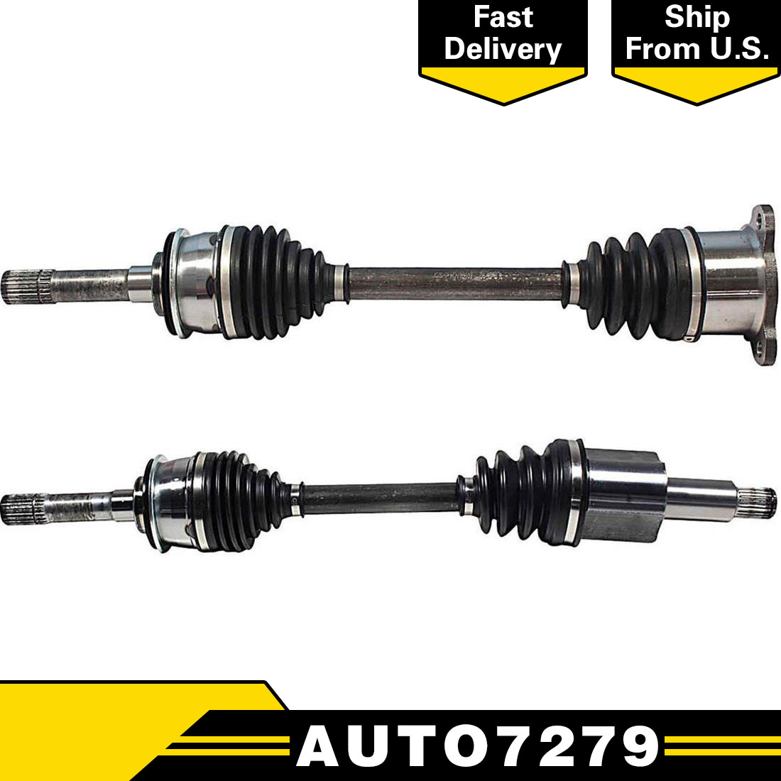 Pair Front Left Right CV Drive Axle For Jeep Grand